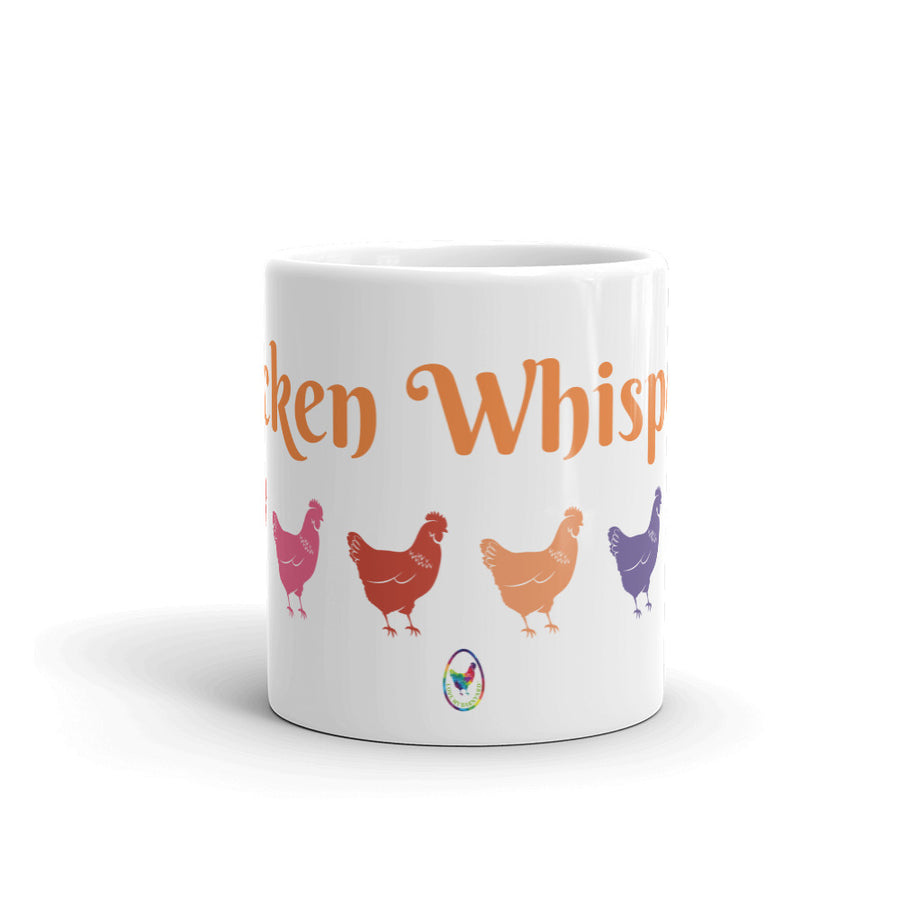 Chicken Whisperer Glossy White Coffee Mug