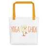 Yoga Chick Tote Bag