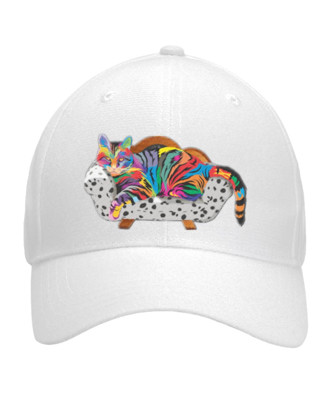 Cool Cat Dalmatian Sofa Bill Cap