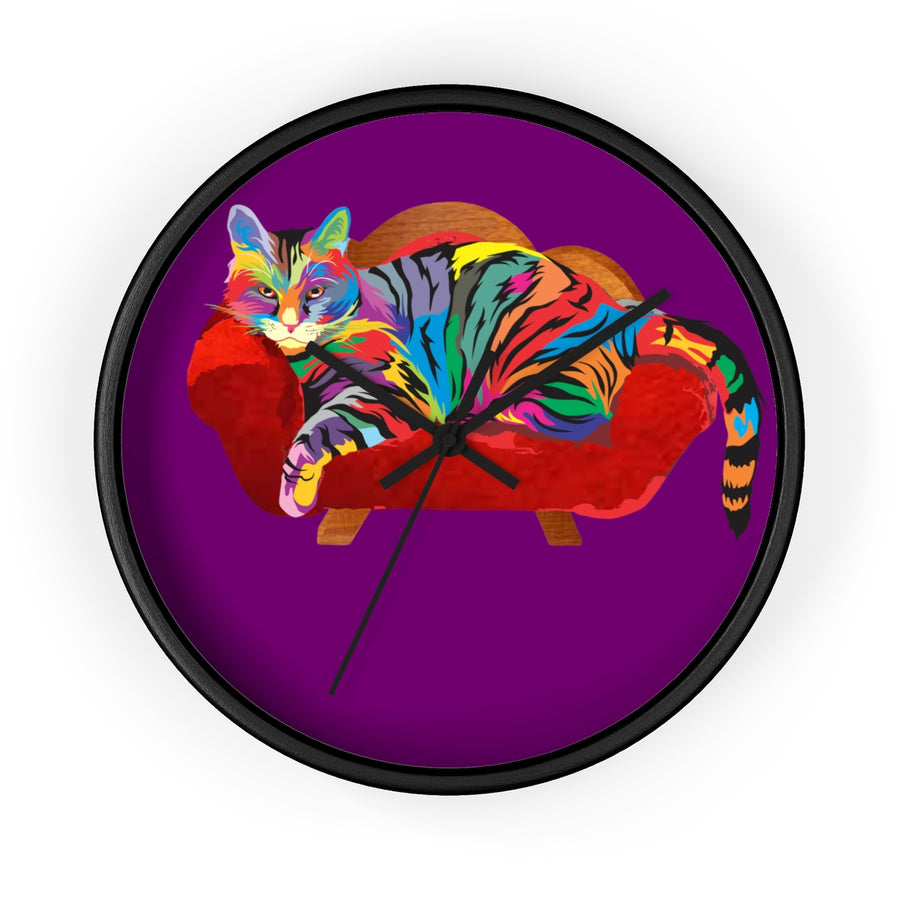 Cool Cat Wall clock