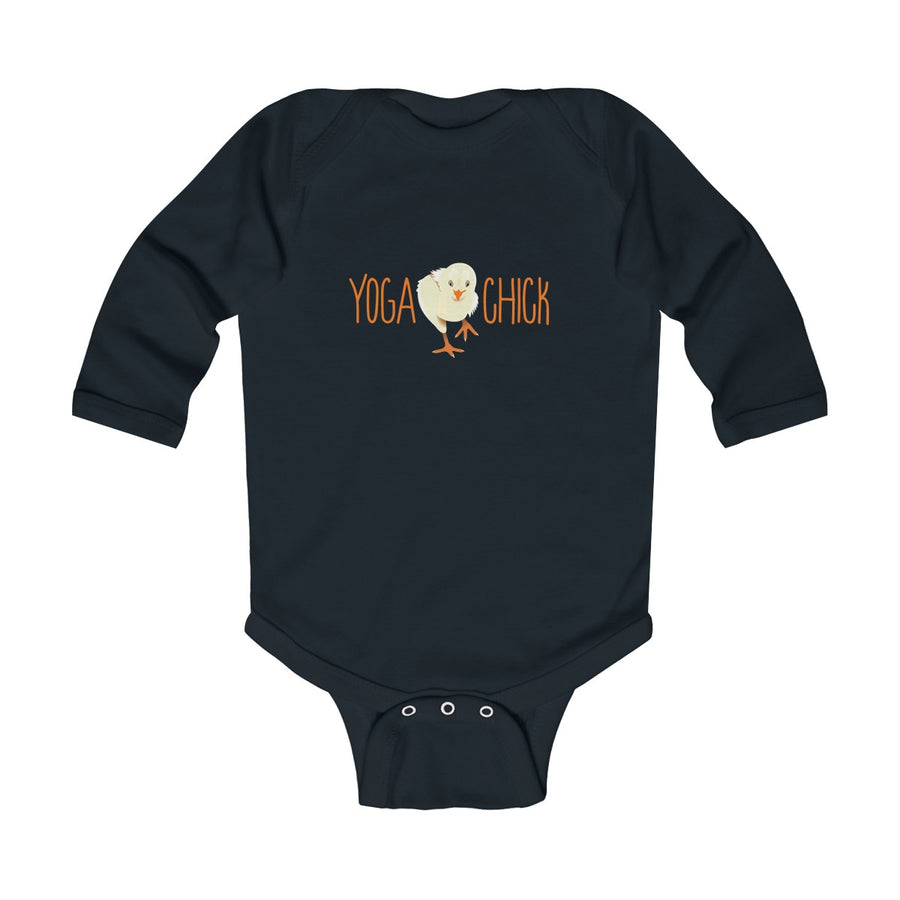 Yoga Chick Long Sleeve Onesie