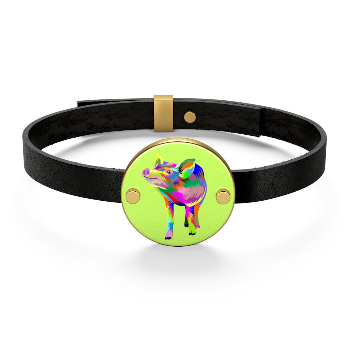 Painted Pig Bracelet