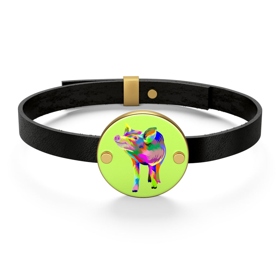 Painted Pig Bracelet