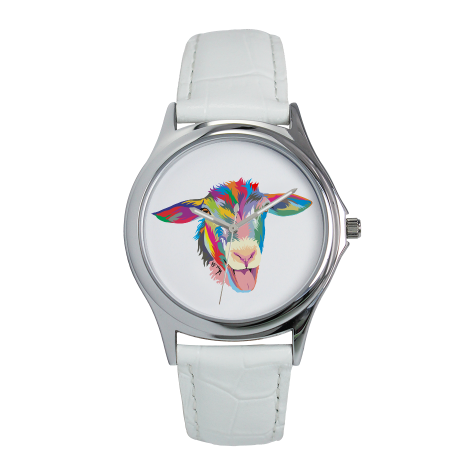 Painted Goat Fine Quartz Watch