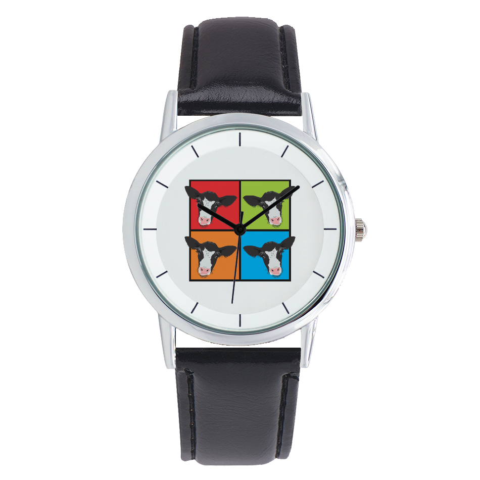 American Pop Cow Fine Quartz Watches