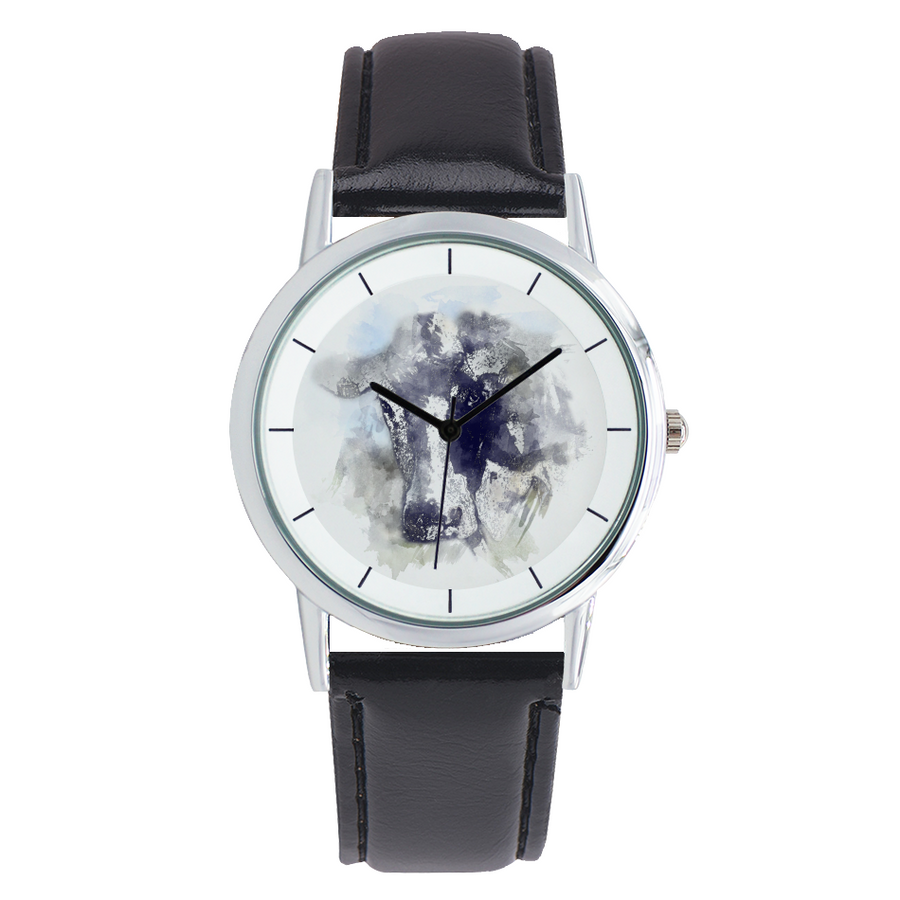 Holstein Cow Watercolor Fine Quartz Watches