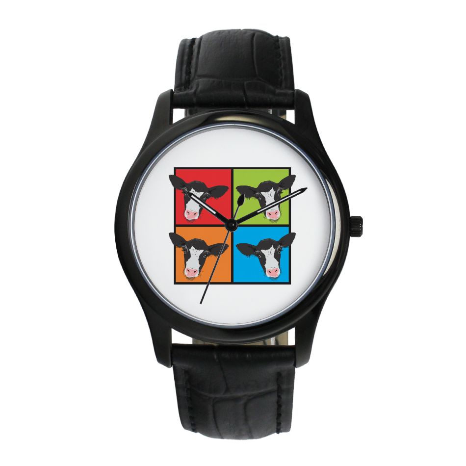 American Pop Cow Fine Quartz Watches