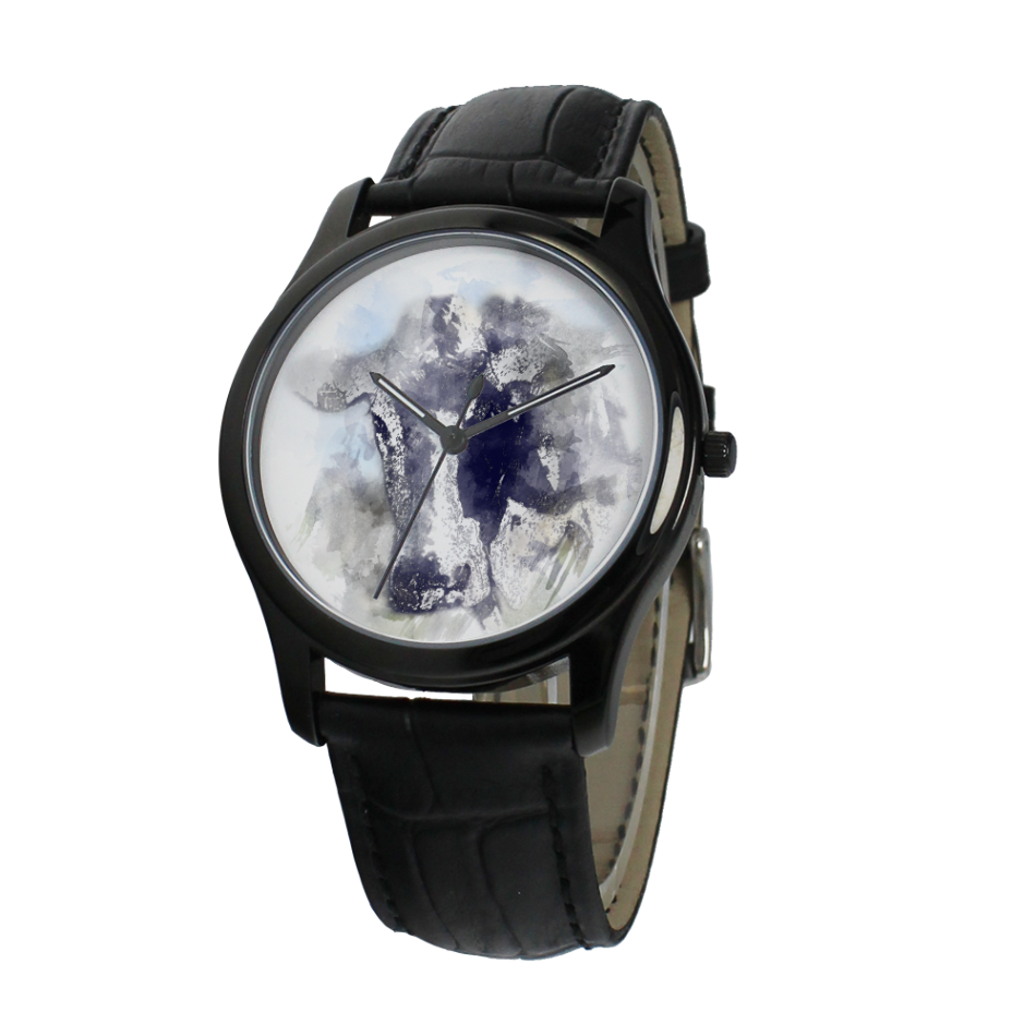 Holstein Cow Watercolor Fine Quartz Watches