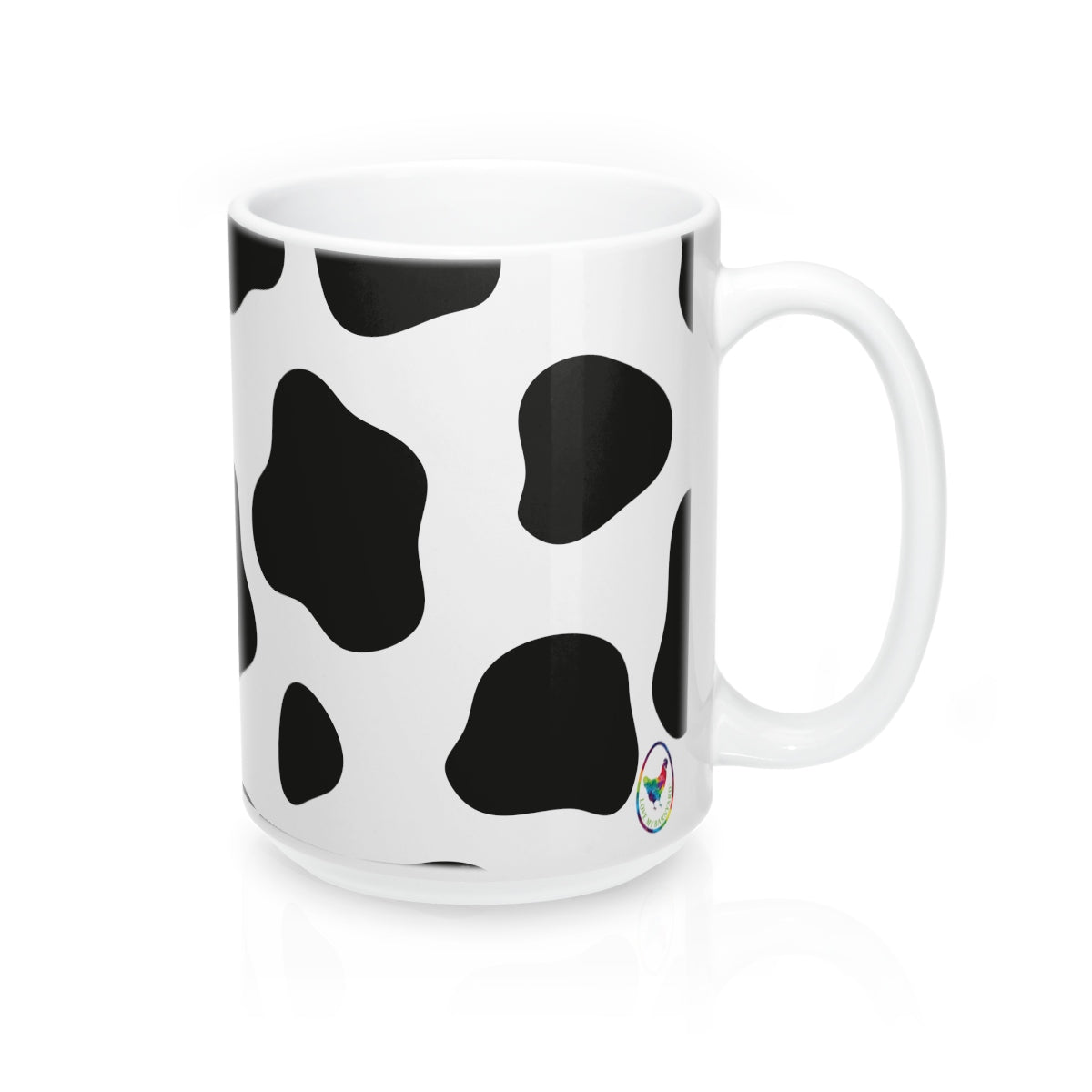 Cow Spots Glossy White Mug