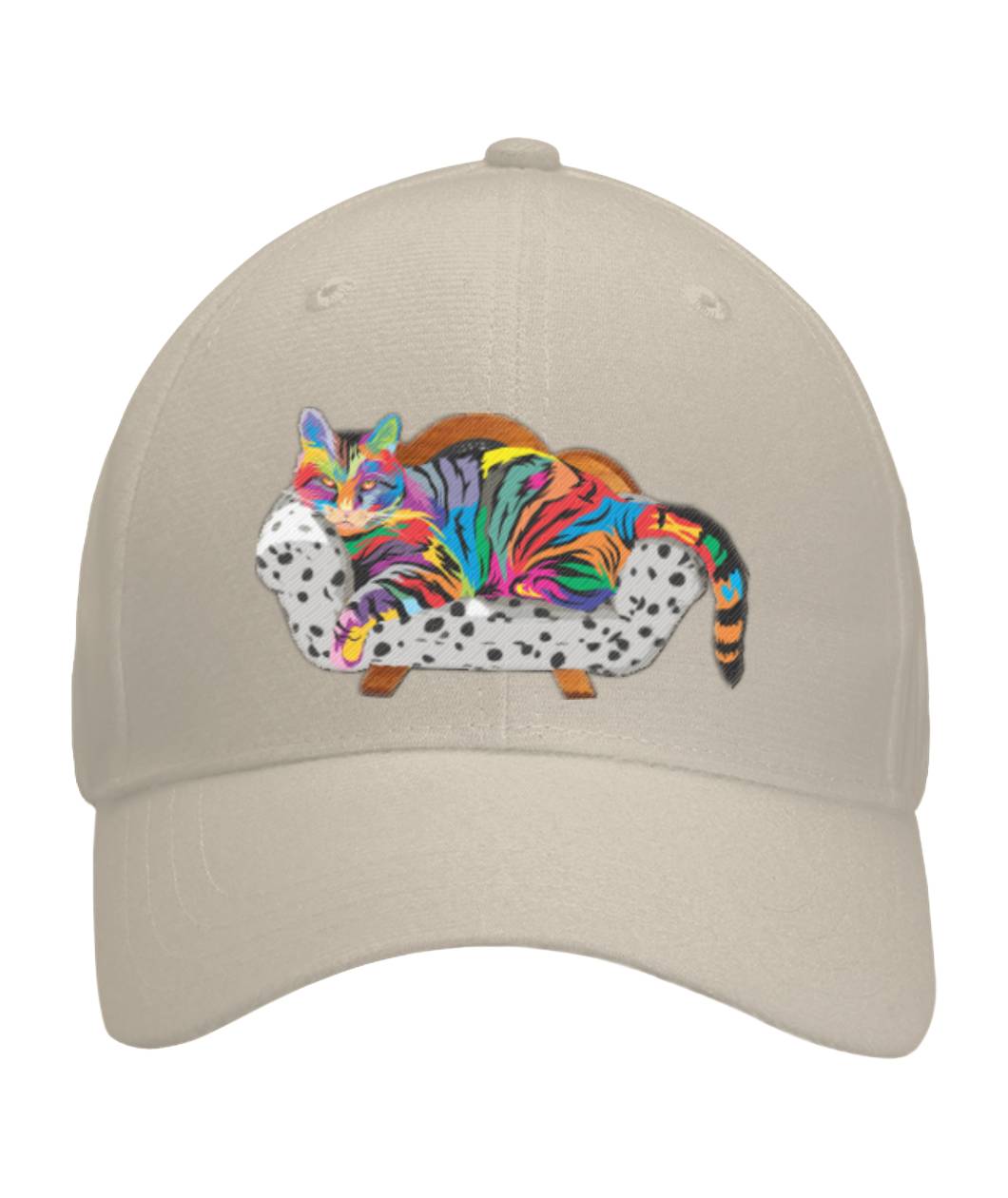 Cool Cat Dalmatian Sofa Bill Cap