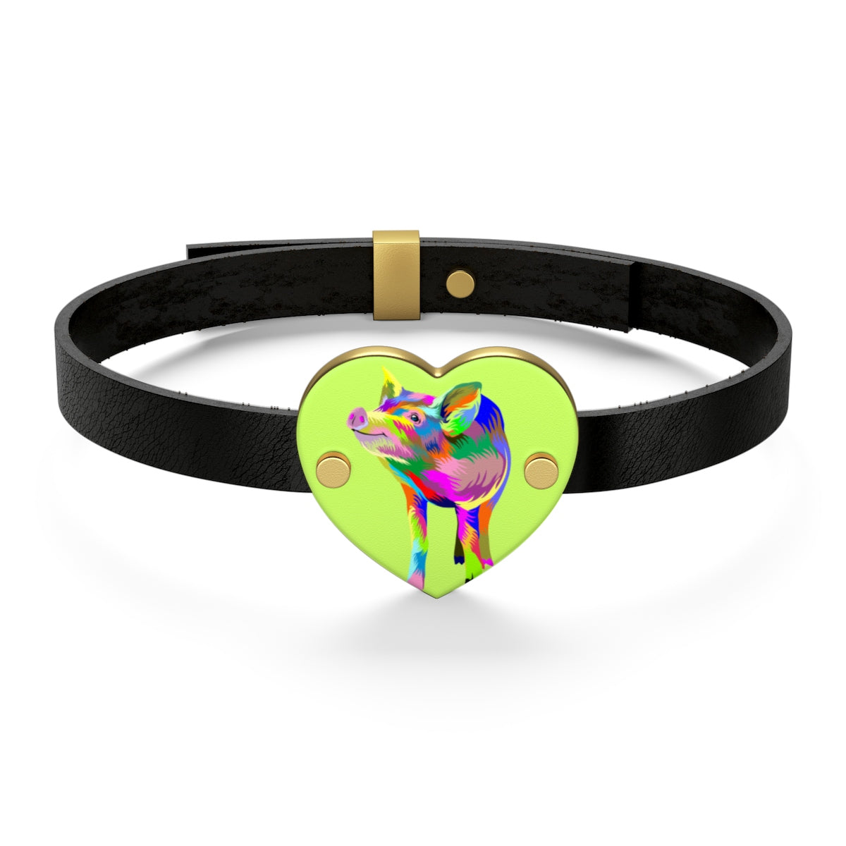 Painted Pig Bracelet