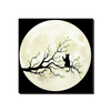 Cat In A Tree Under The Full Moon Canvas Wrapped Gallery Print. Custom Designs By Love My Barnyard.