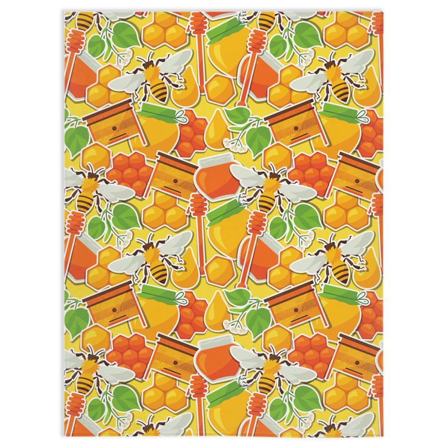 Bee Keeper's Minky Blanket