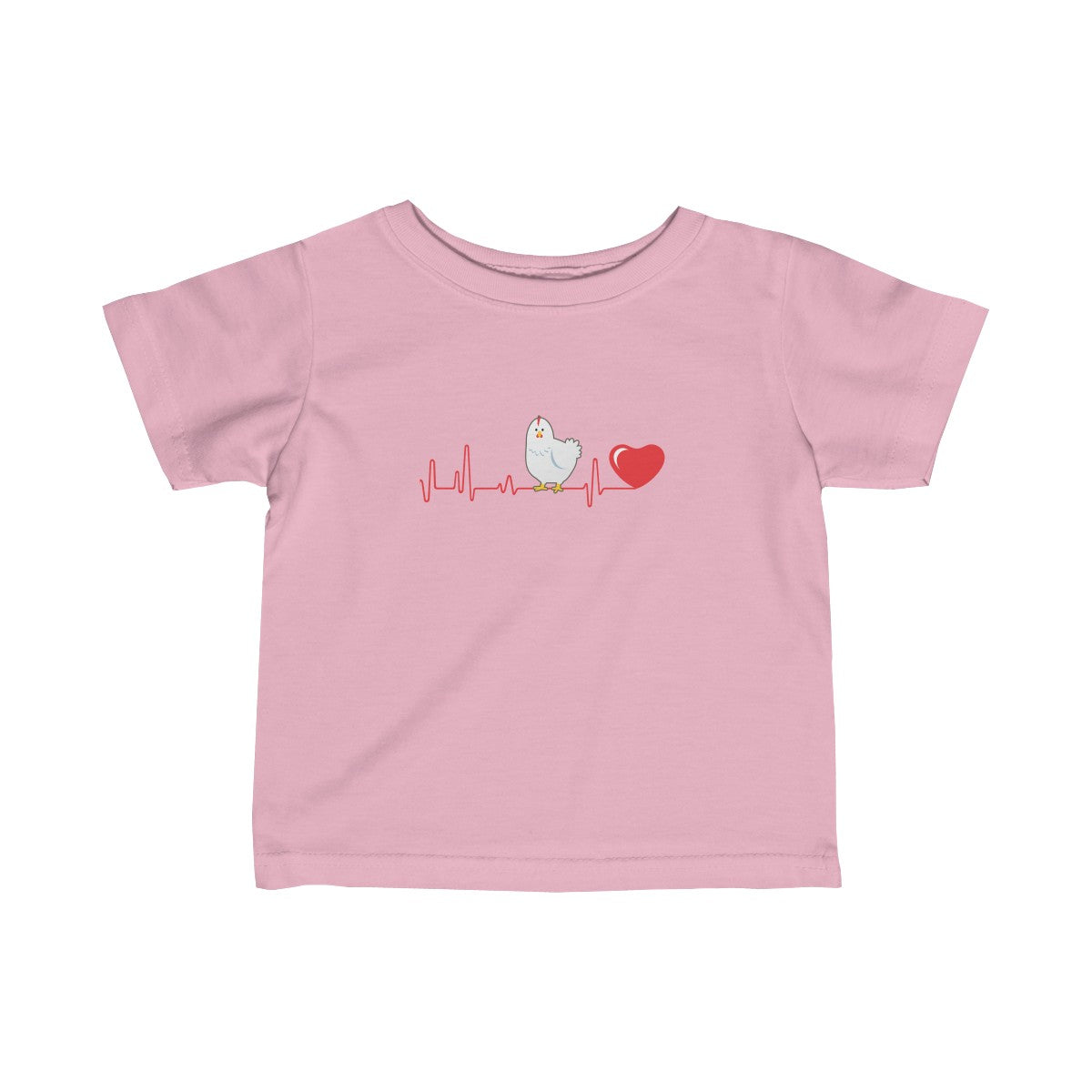 Chick Heartbeat Baby Tee