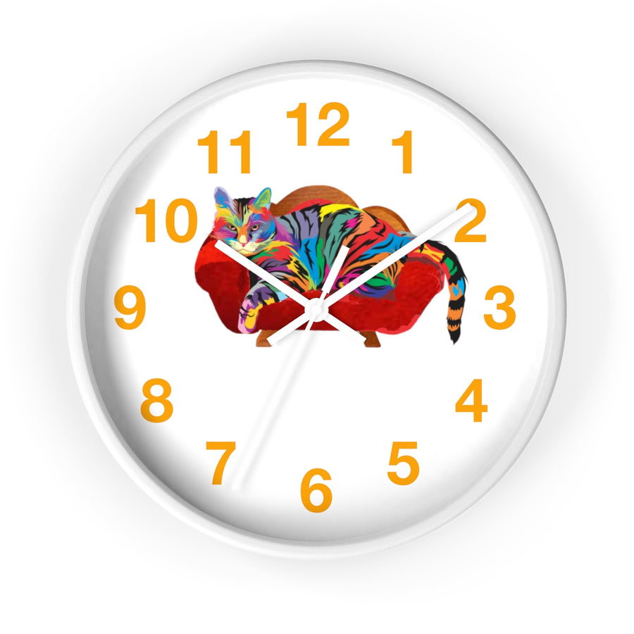Cool Cat Wall clock