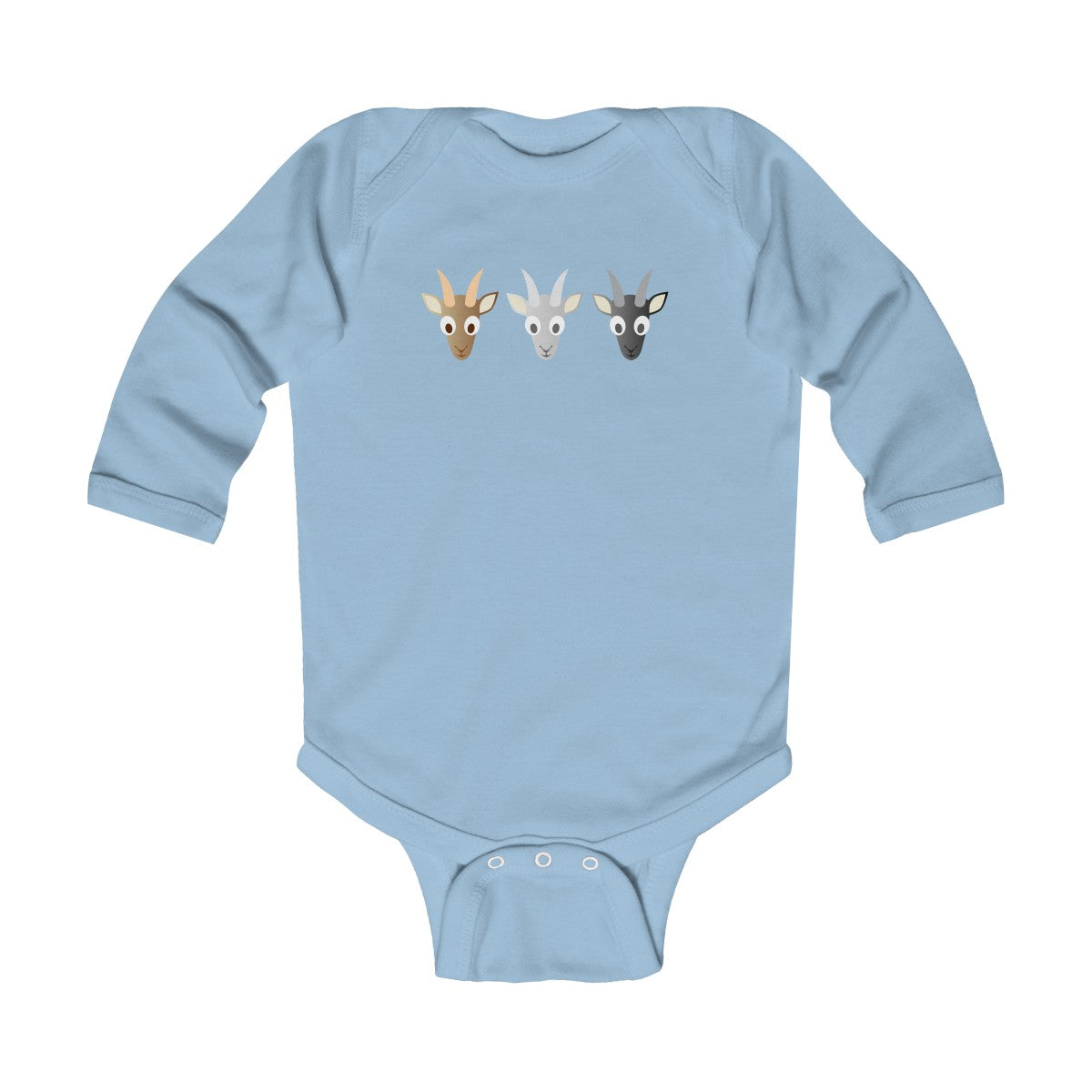 Goats Goats Goats! Long Sleeve Onesie