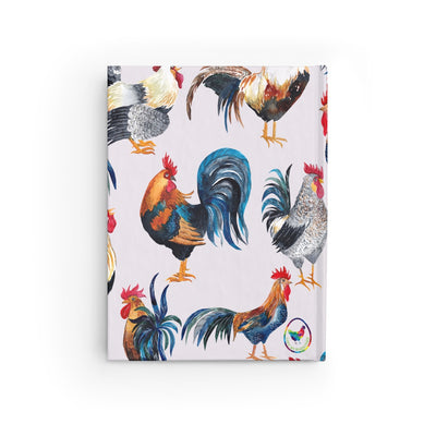 Rooster Hardbound Journal w Ruled Lines