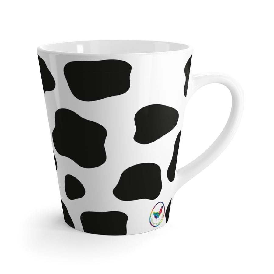 Cow Spots Latte mug