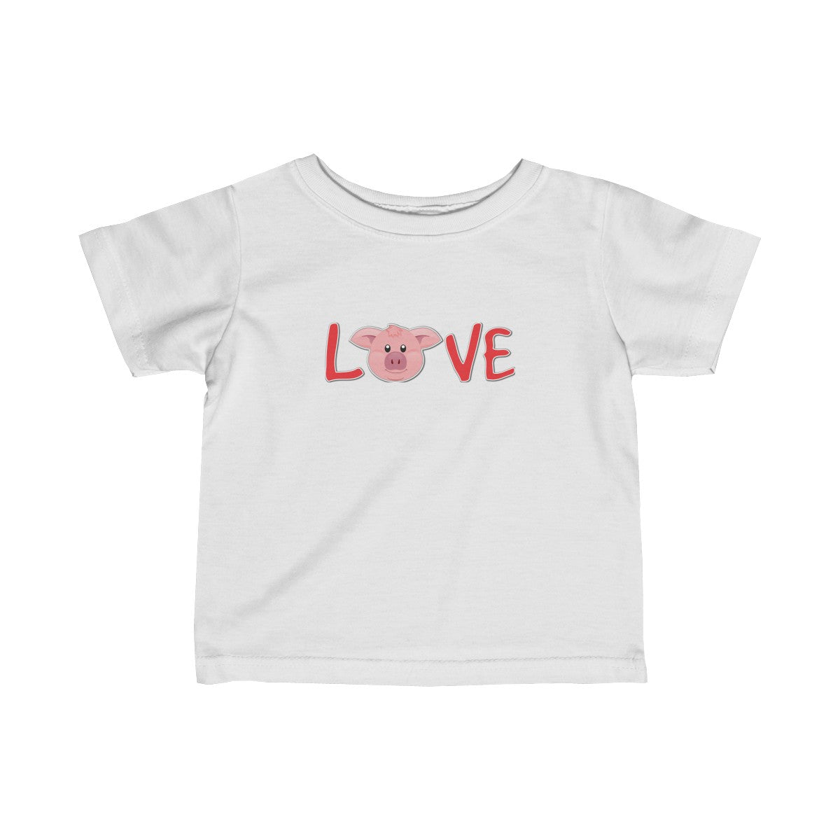 LOVE Pigs Baby Tee