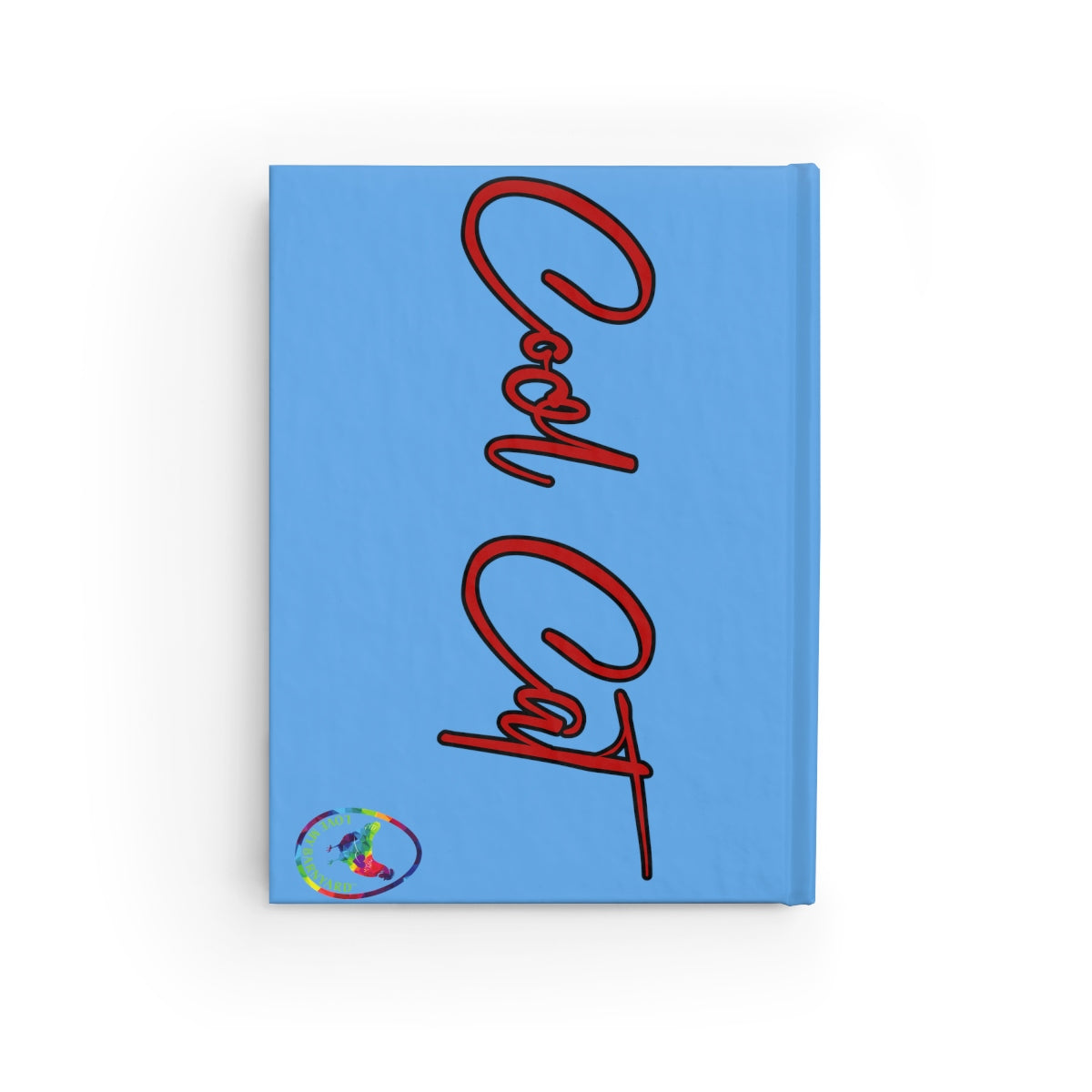Cool Cat Hardbound Journal w Blank Pages