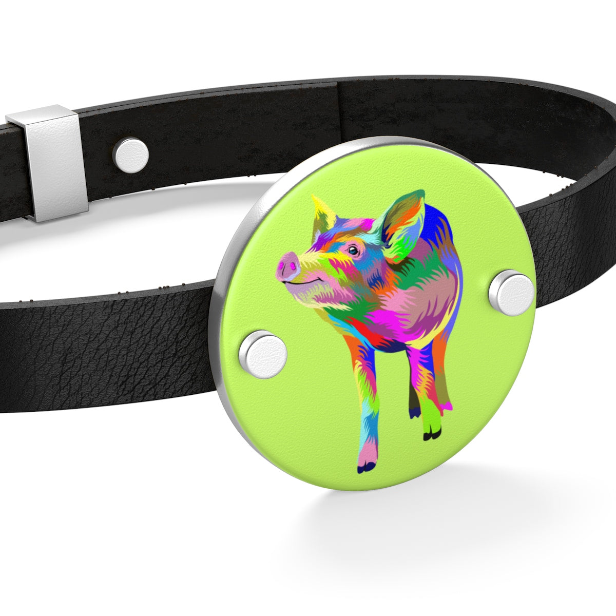 Painted Pig Bracelet