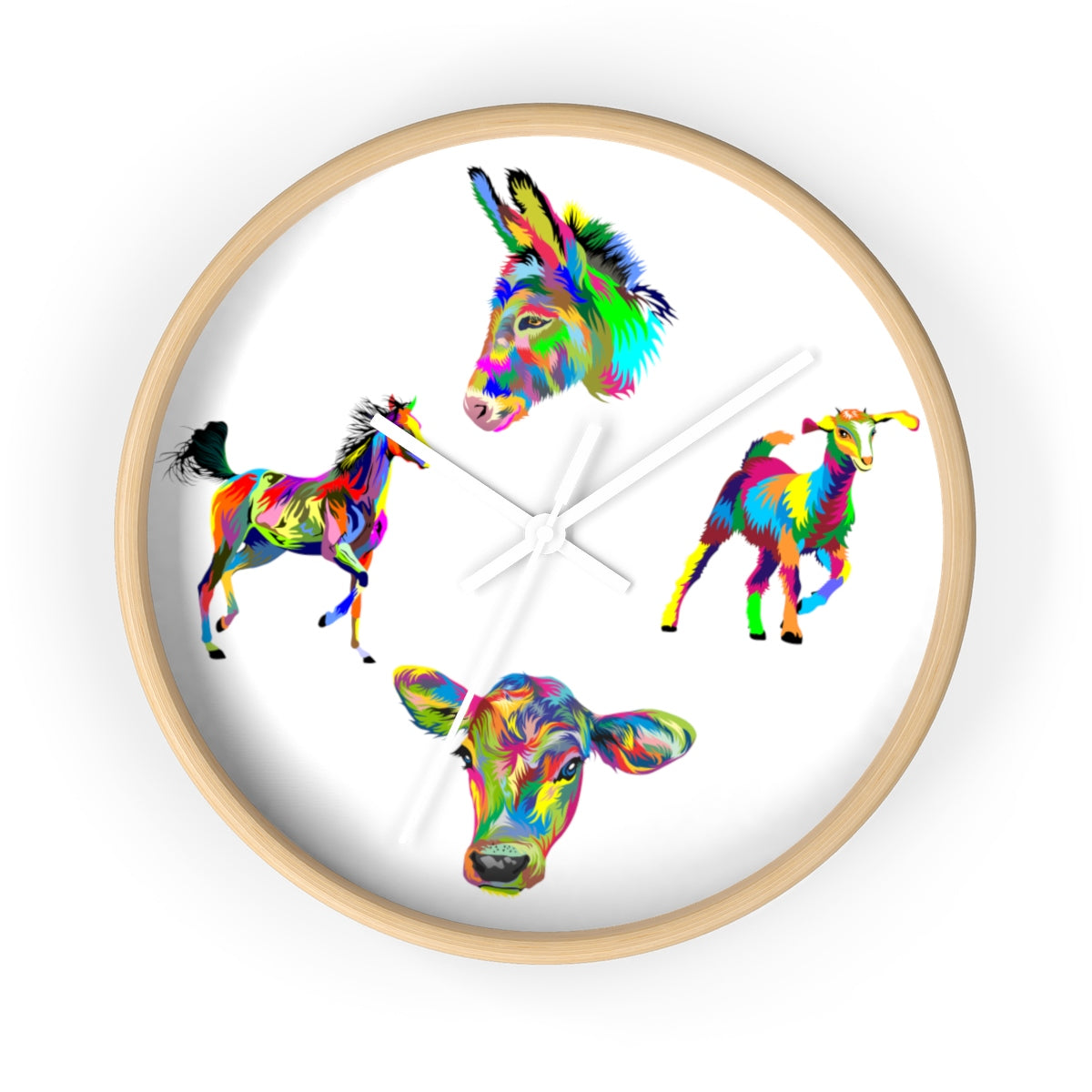 Barn Time Wall clock