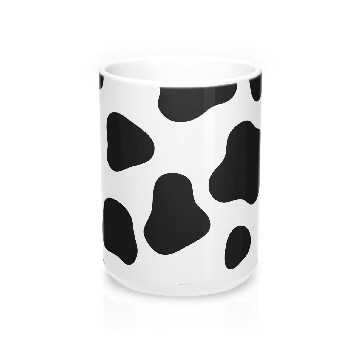 Cow Spots Glossy White Mug