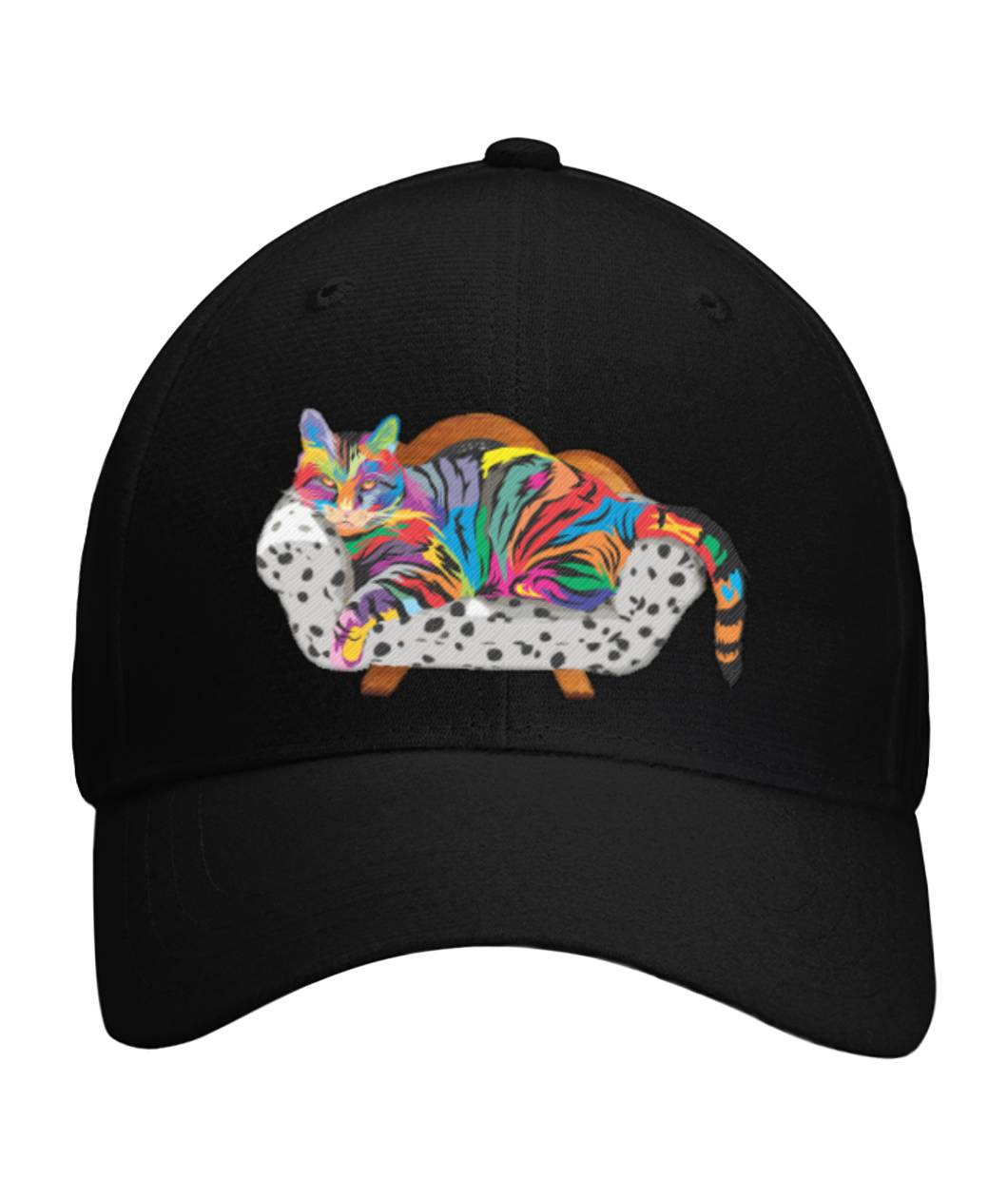 Cool Cat Dalmatian Sofa Bill Cap
