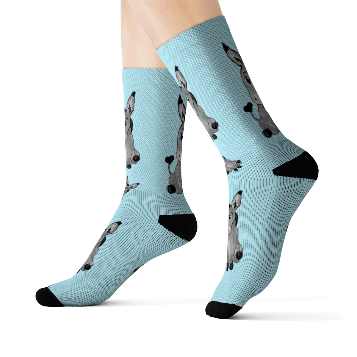 Donkey Socks - Light Blue