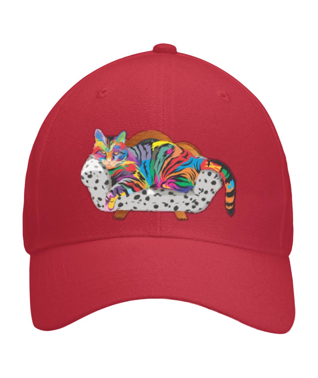 Cool Cat Dalmatian Sofa Bill Cap