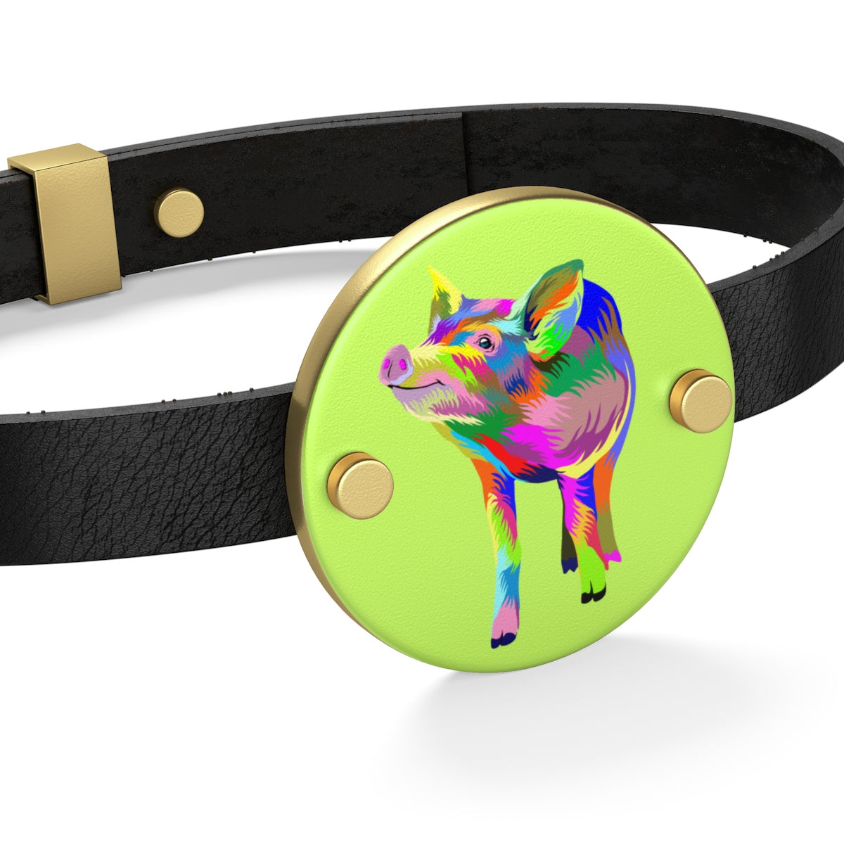 Painted Pig Bracelet
