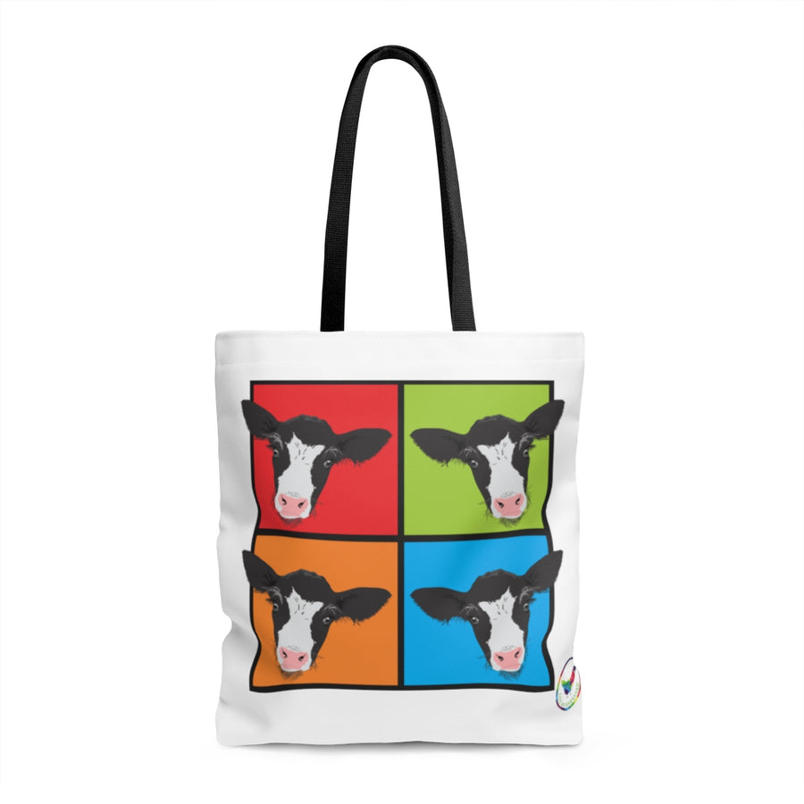 Pop Art Cows Tote Bag