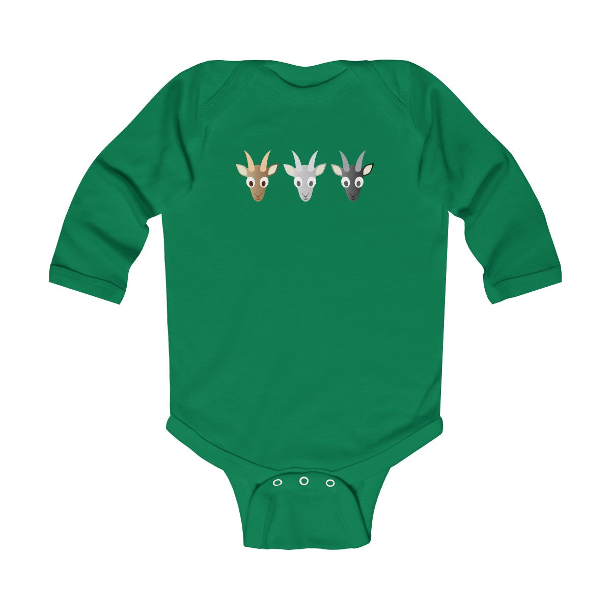 Goats Goats Goats! Long Sleeve Onesie