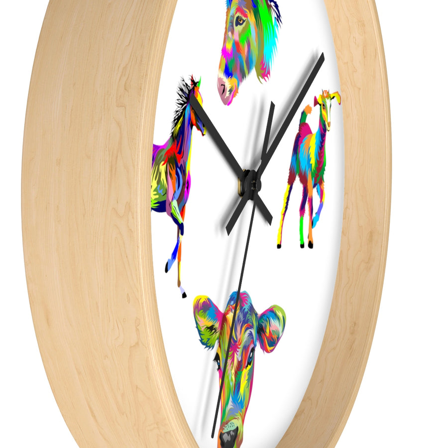 Barn Time Wall clock