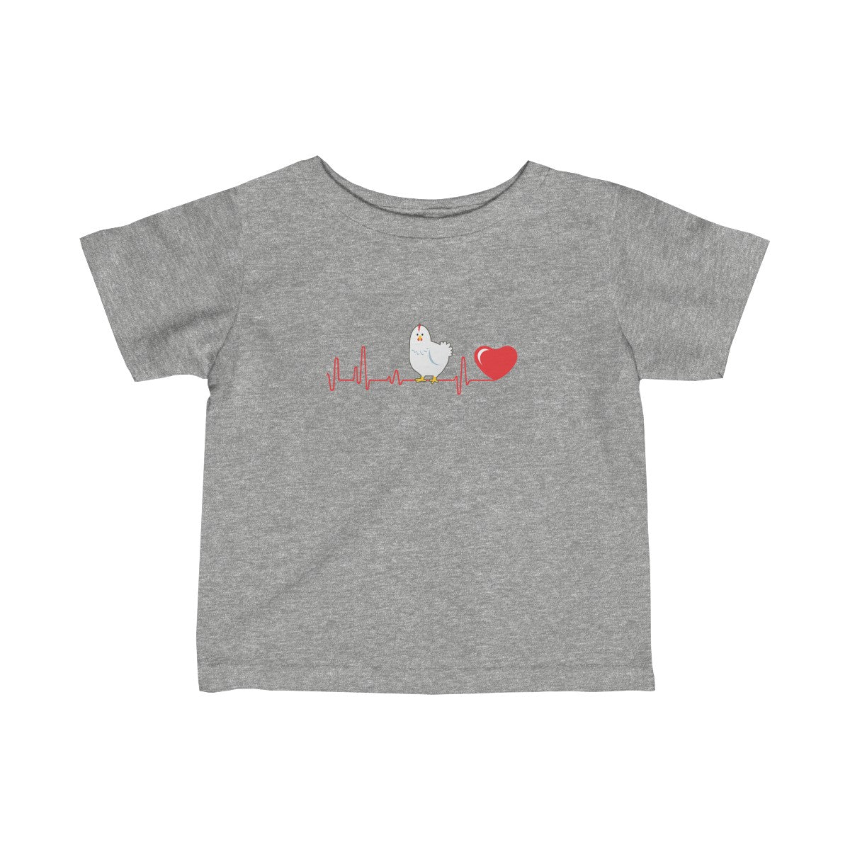 Chick Heartbeat Baby Tee