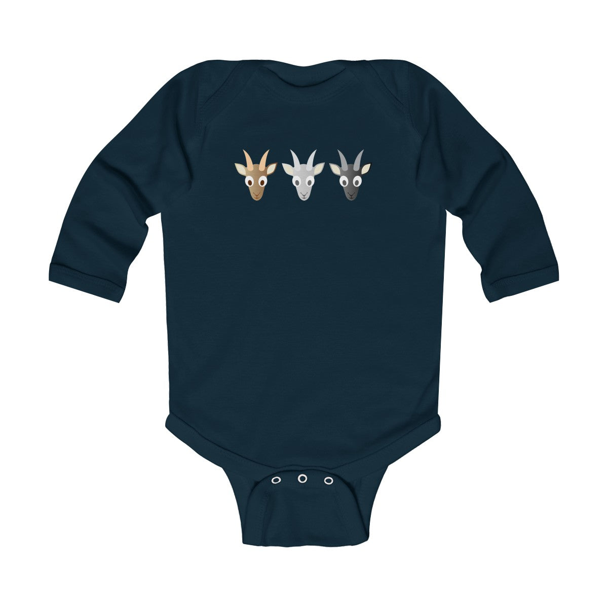 Goats Goats Goats! Long Sleeve Onesie