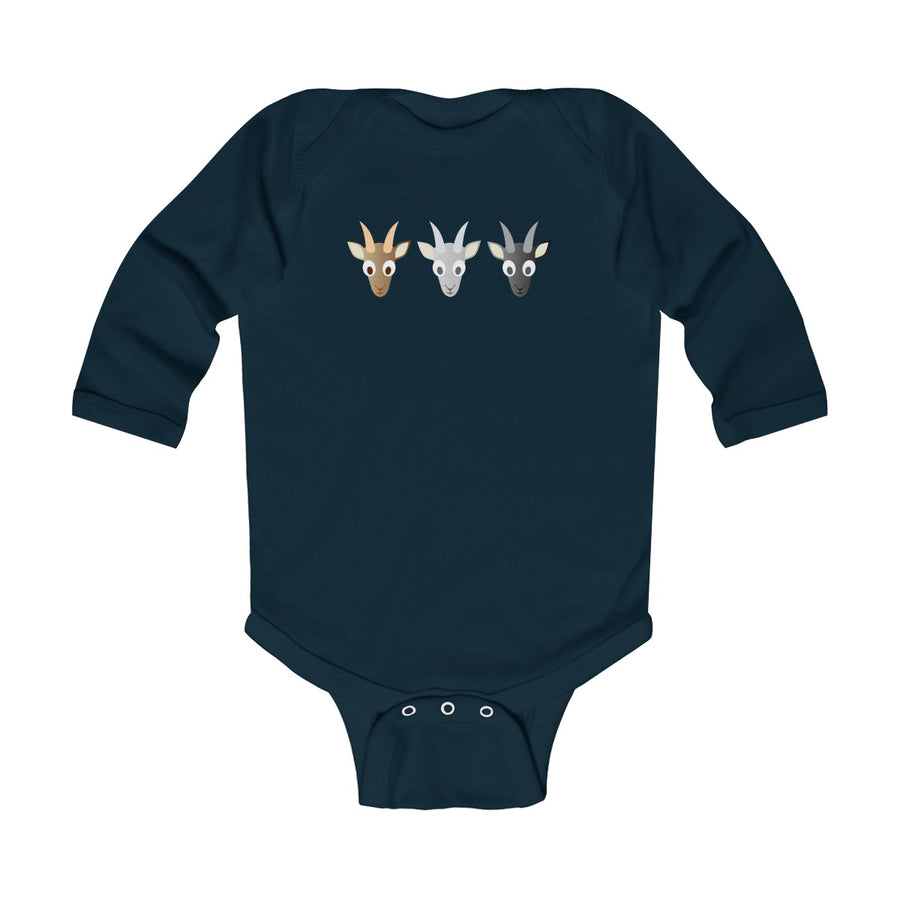 Goats Goats Goats! Long Sleeve Onesie