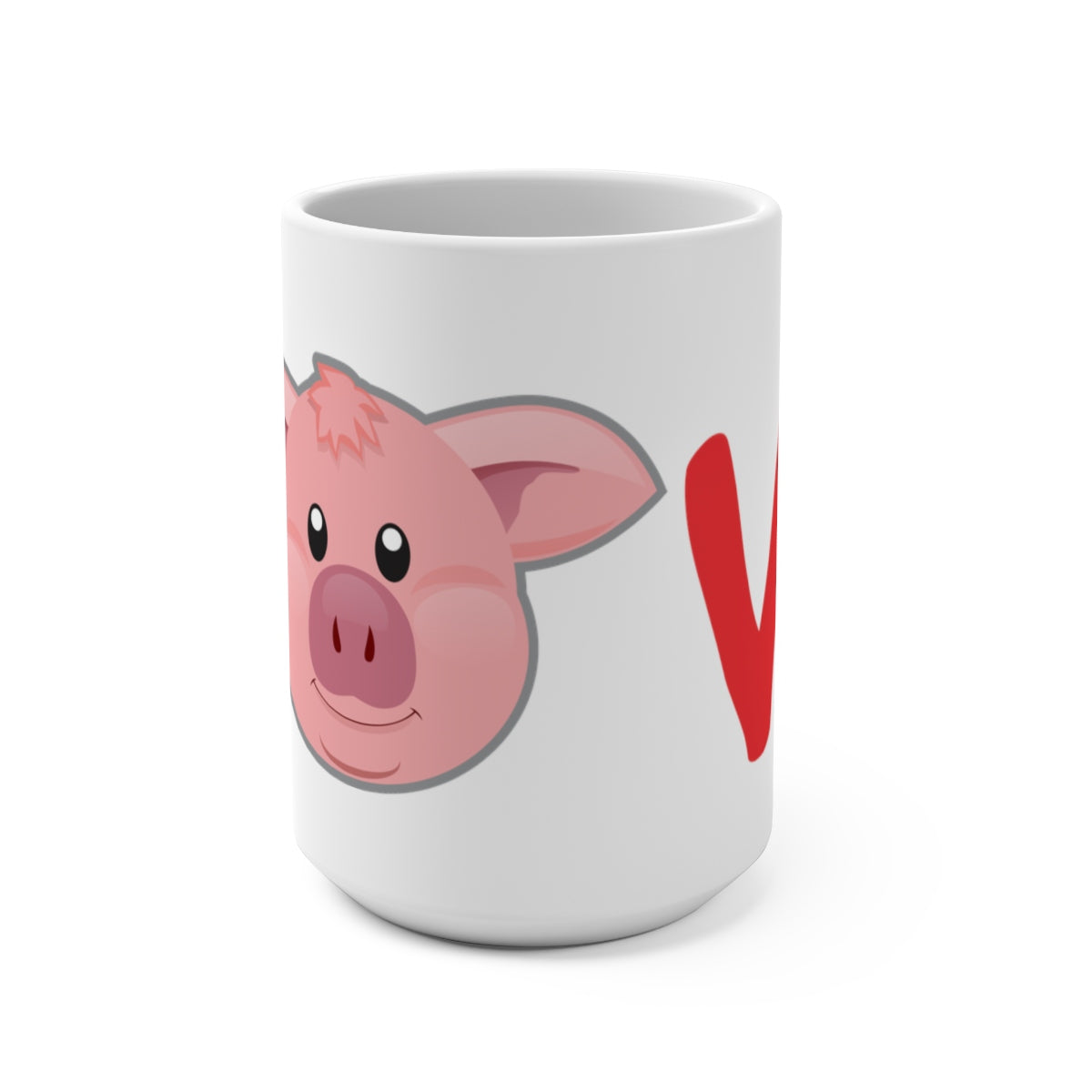 LOVE Pigs Glossy Coffee Mug