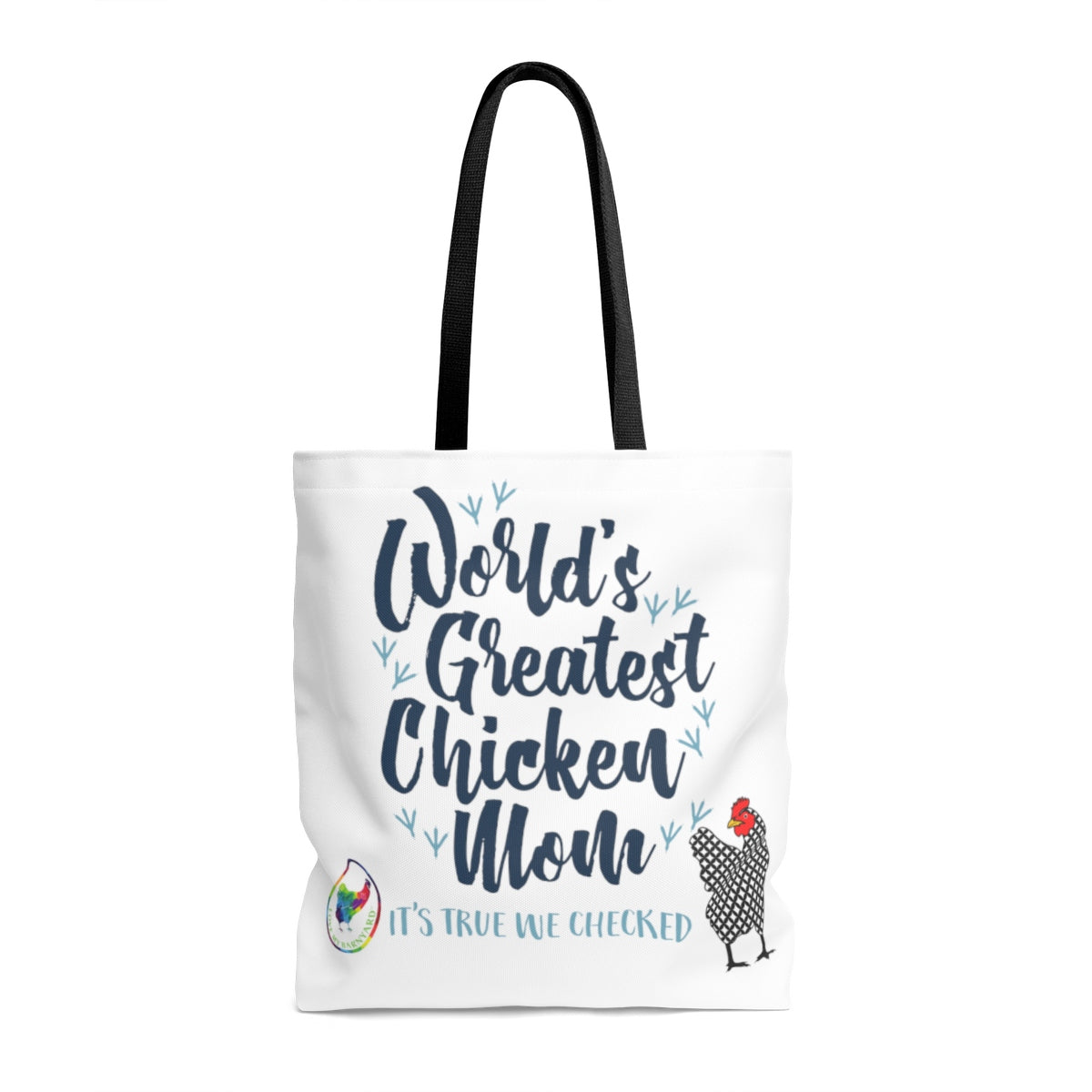 World's Greatest Chicken Mom Tote Bag