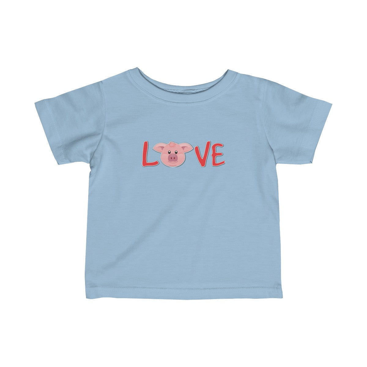 LOVE Pigs Baby Tee