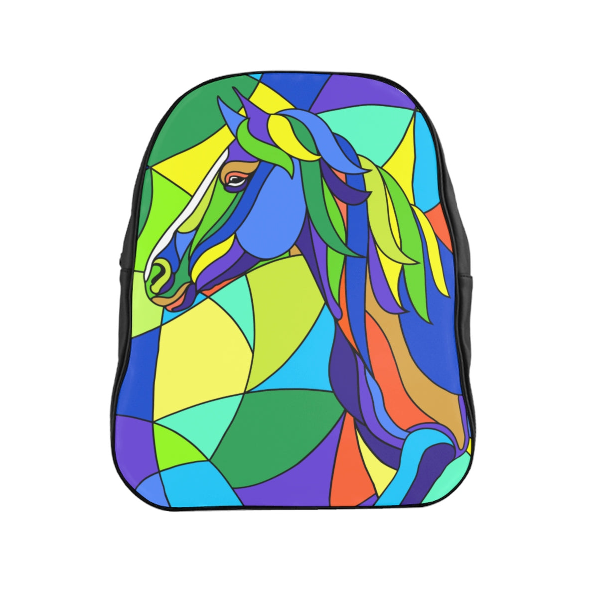 Stained Glass Horse Backpacks