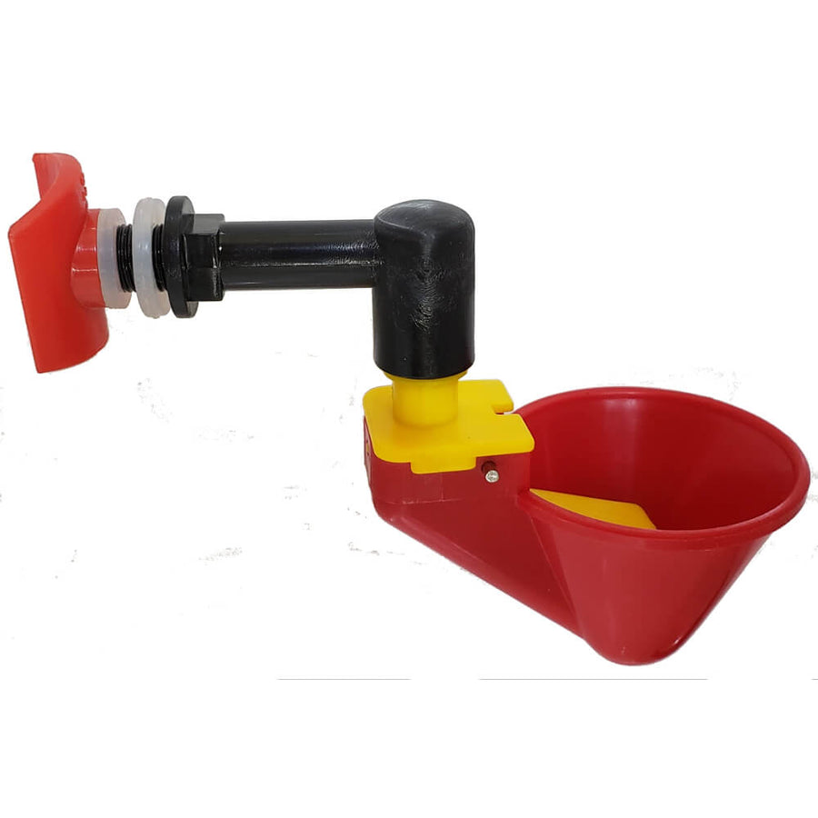 Chicken Waterer Automatic Fill Cups - Zero Training Just Drink - 4 Pack