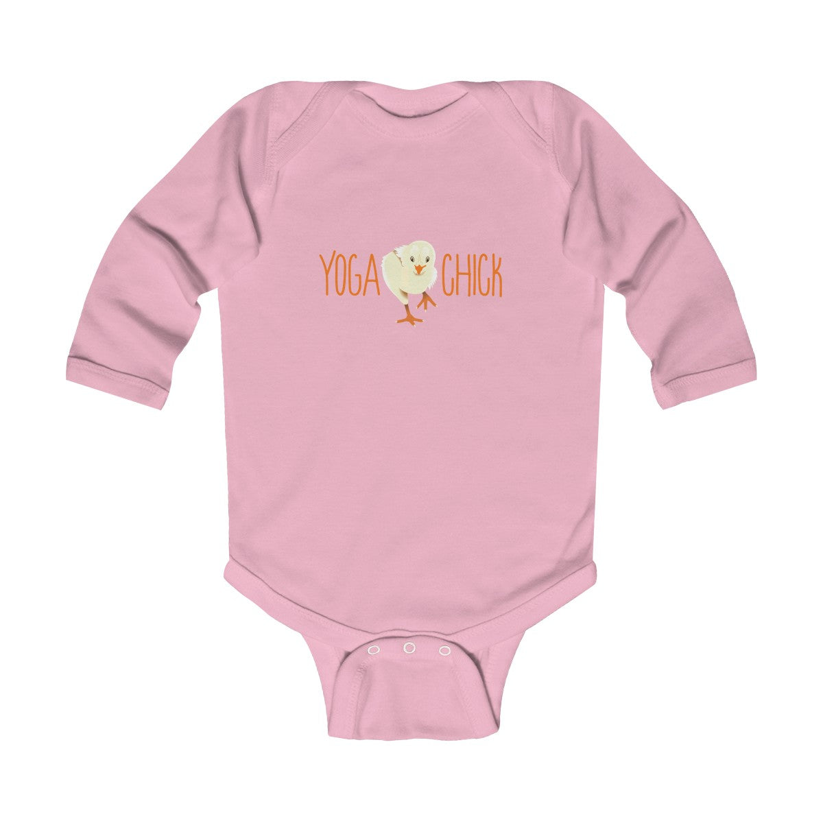 Yoga Chick Long Sleeve Onesie