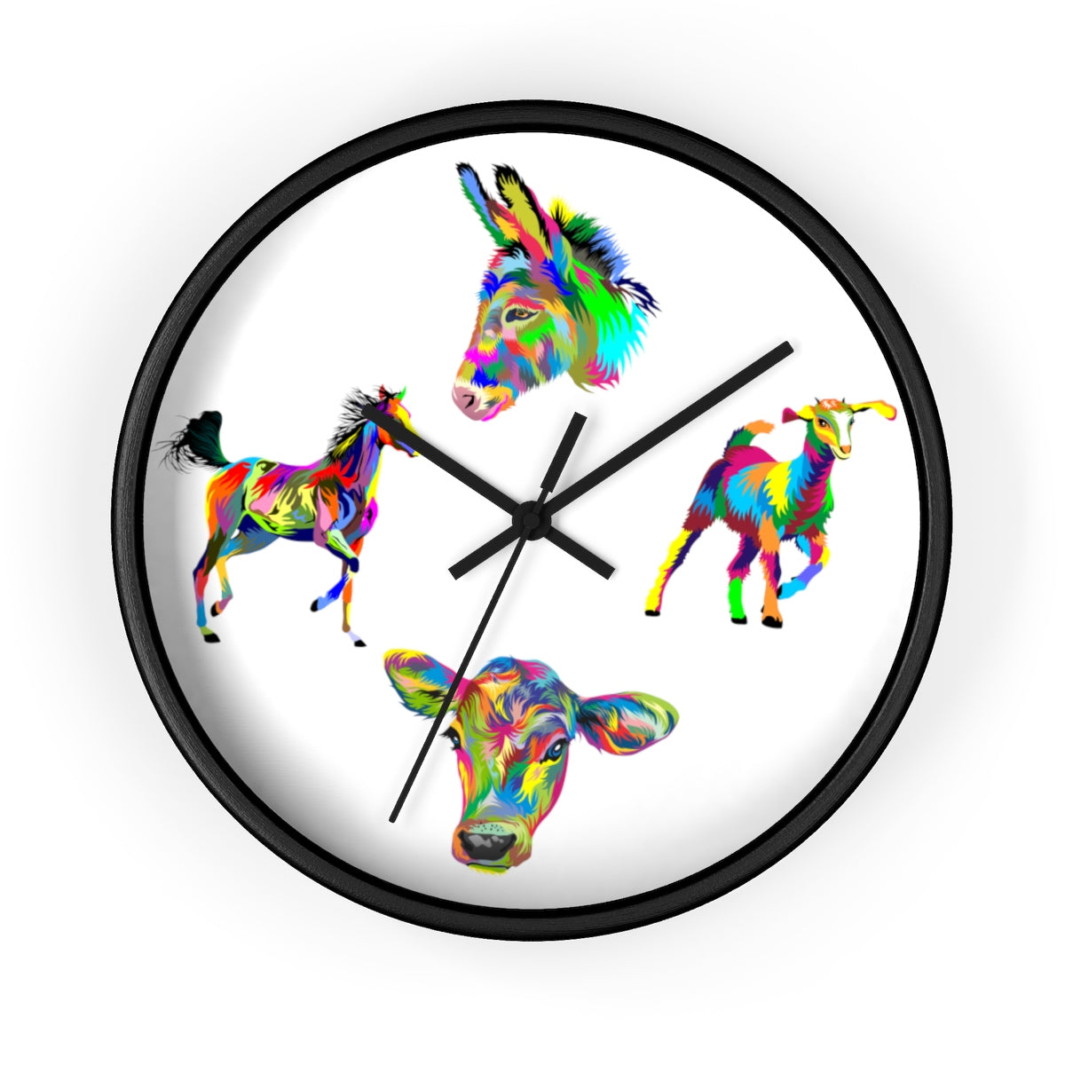 Barn Time Wall clock