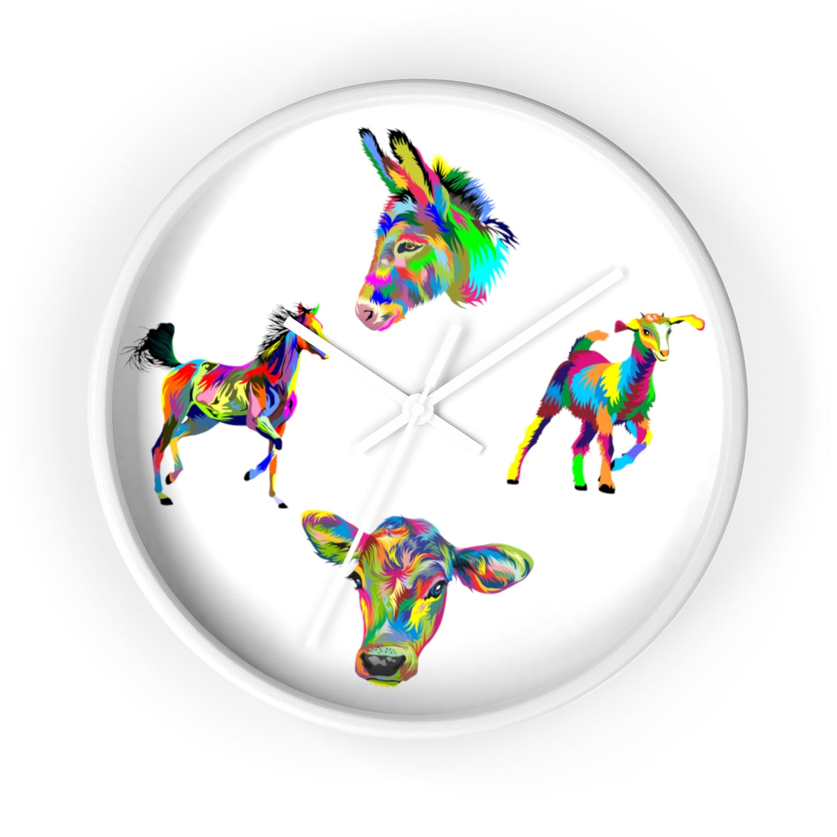 Barn Time Wall clock