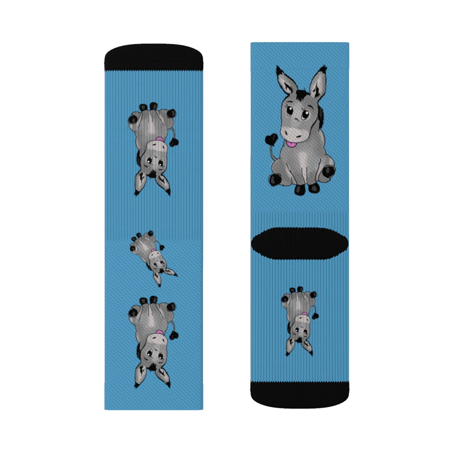 Donkey Socks - Blue