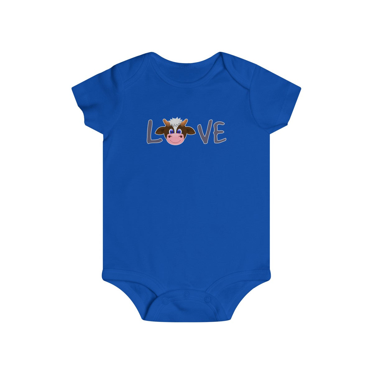 Cow LOVE Baby Fine Jersey Onesie