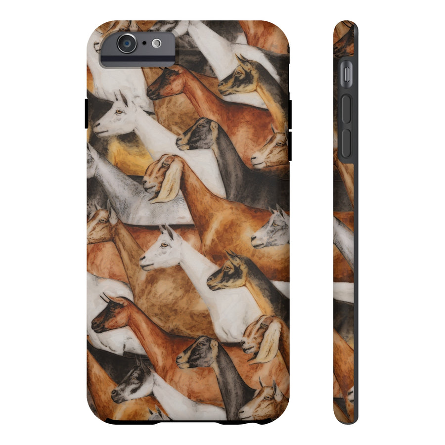 Dairy Goats iPhone Tough Cases