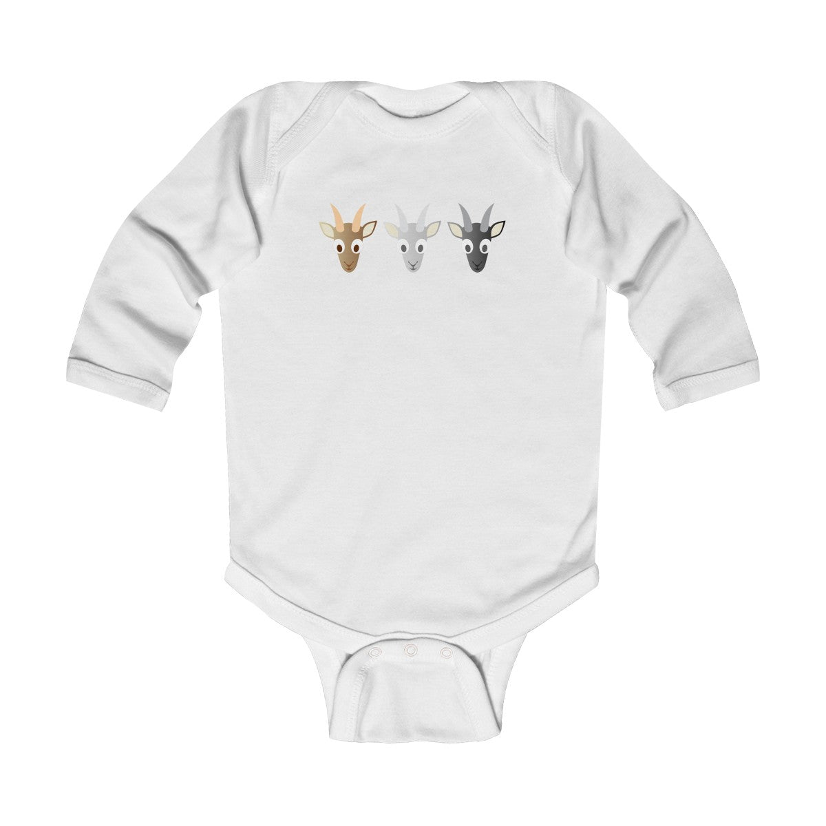 Goats Goats Goats! Long Sleeve Onesie