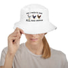 Yes I Really Need ALL These Chickens Embroidered Bucket Hat